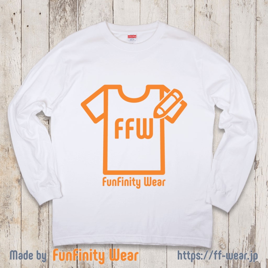 オリジナルTシャツ　FFW広告デザイン
