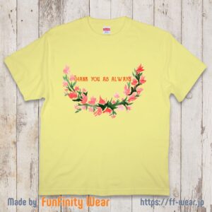 【母の日Tシャツ】Thankyouasalways